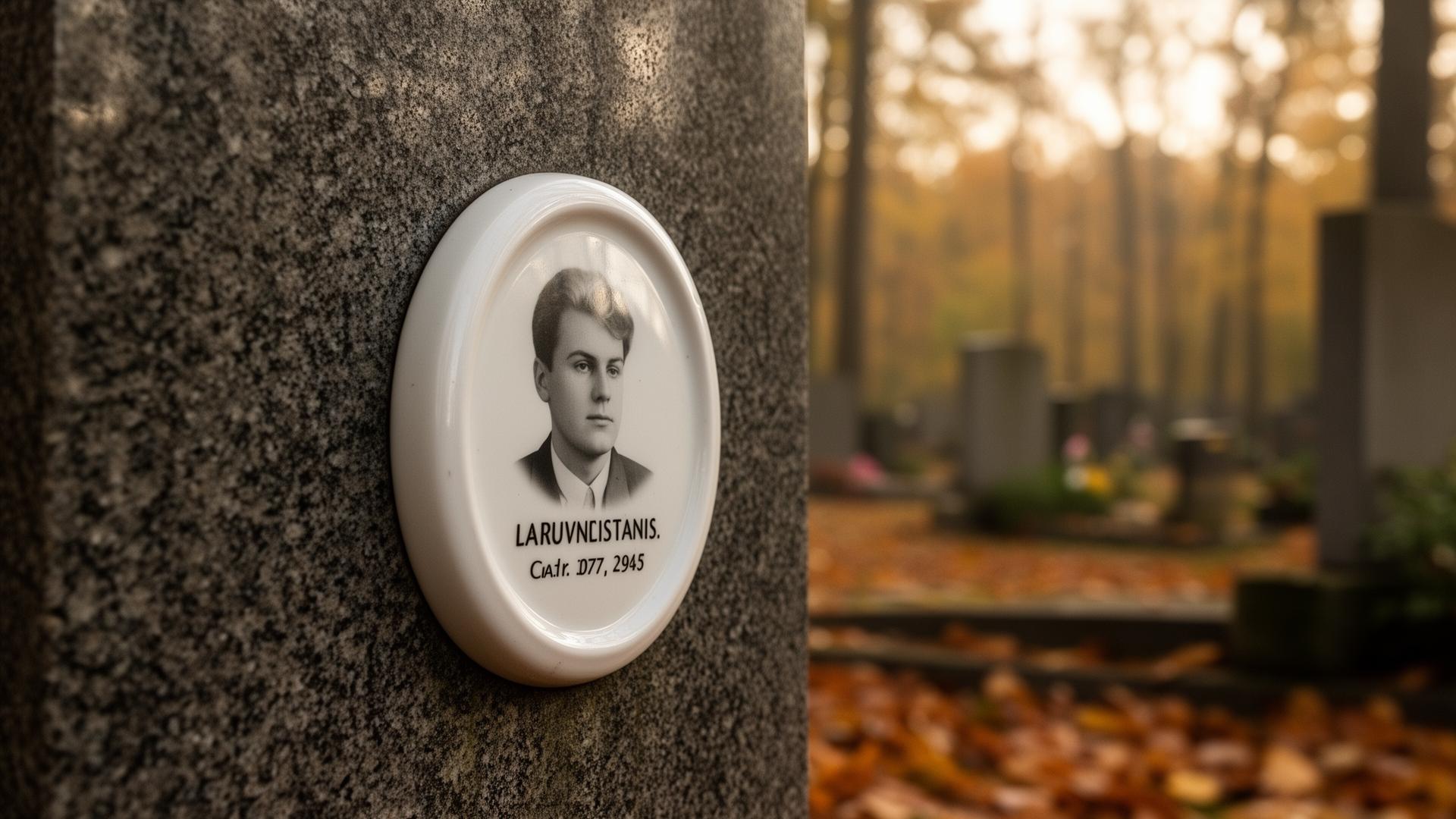 Keramikas foto kapu pieminekļiem — Dana.lv darbnīcas pieredze